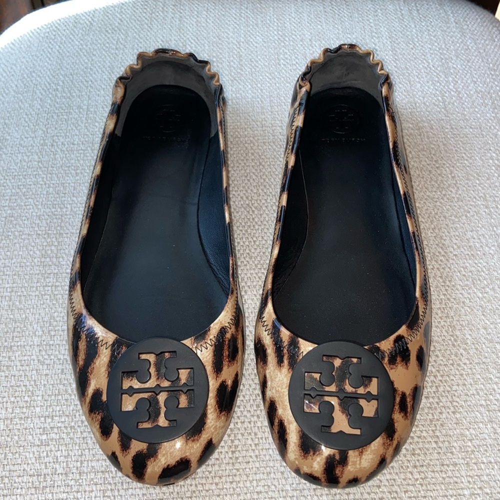 EUC Tory Burch Minnie Travel Ballet Shoe - Picture 2 of 5